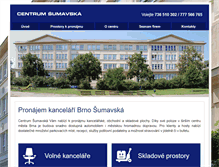 Tablet Screenshot of centrumsumavska.cz